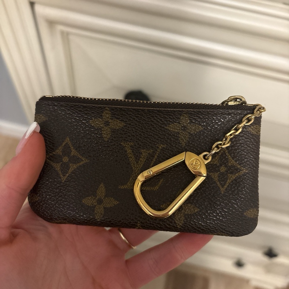 Louis Vuitton Brown Monogram Coin Purse